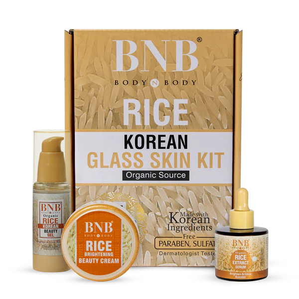 Rice Korean Glass Skin Kit