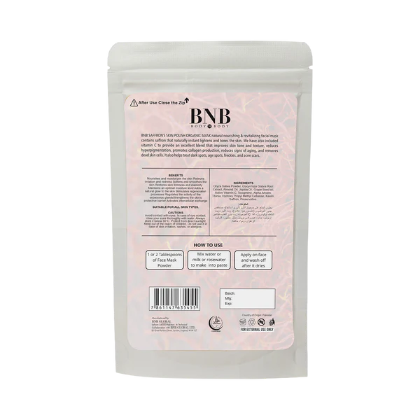 BNB Saffron Skin Polish Mask