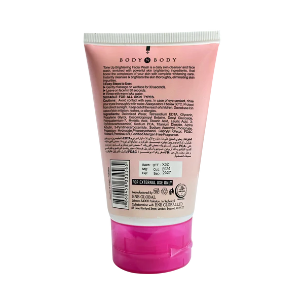 BNB Tone Up Facial Wash