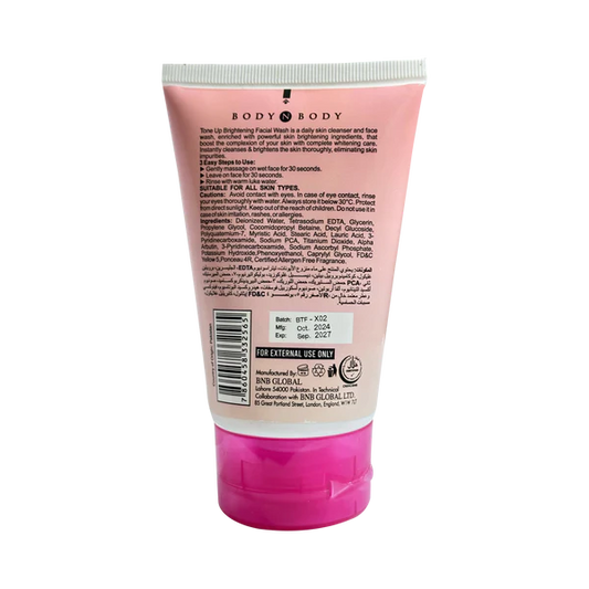 BNB Tone Up Facial Wash