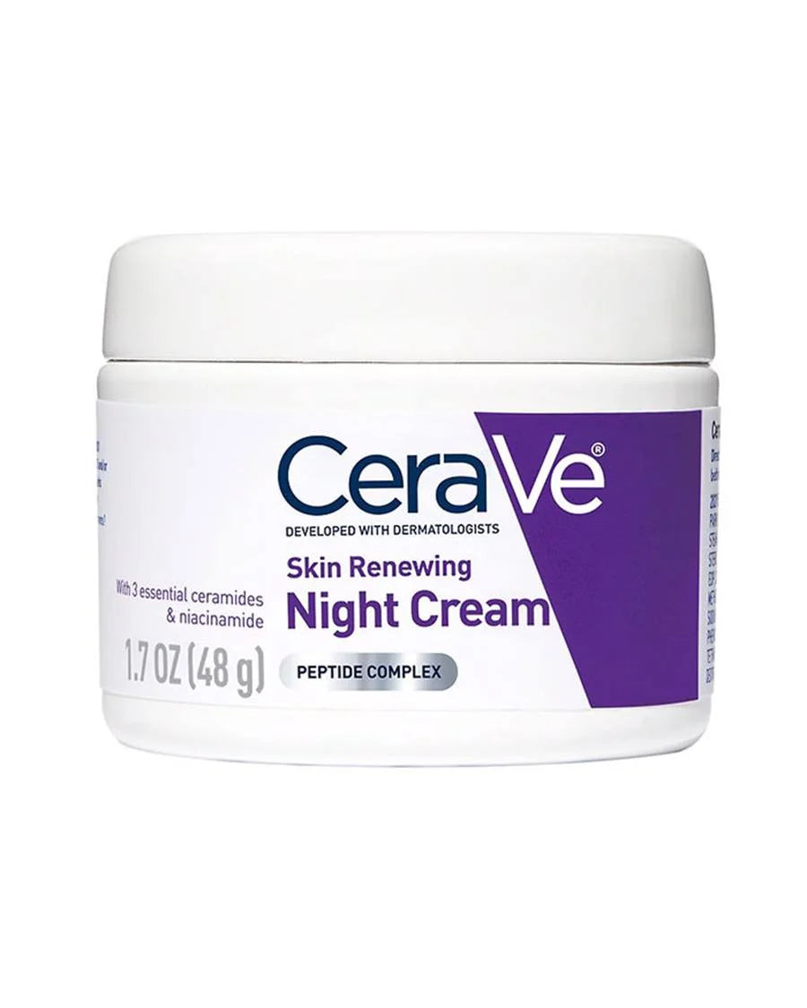 CeraVe Skincare Moisturizers Skin Renewing Gel Oil Skin Renewing Night Cream